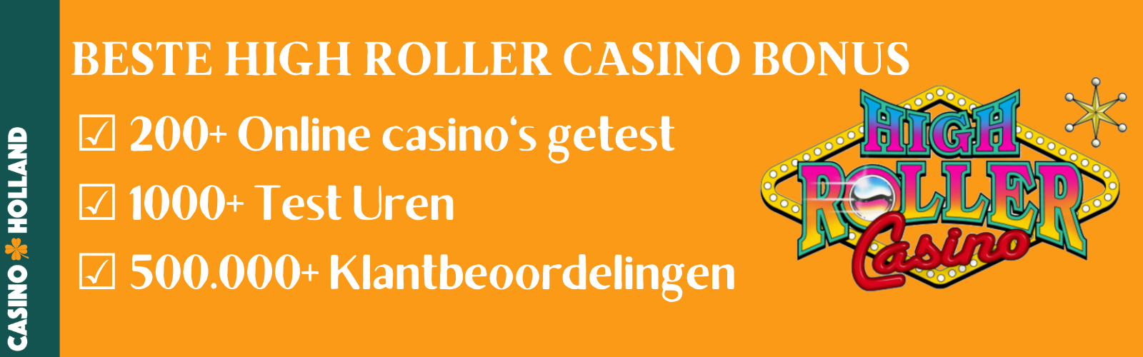 High Roller Casino Bonus