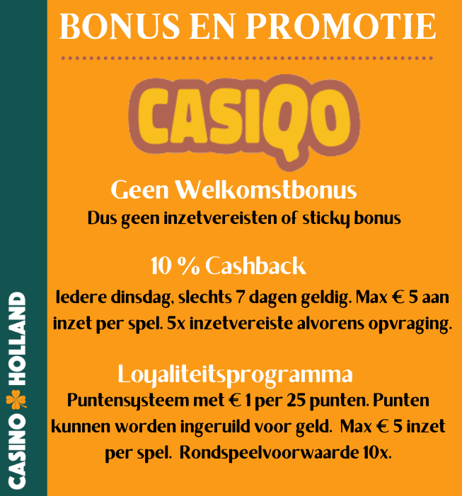 Bonus Casiqo Casino