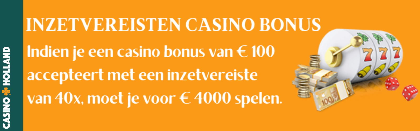 Inzetvereisten Casino Bonus