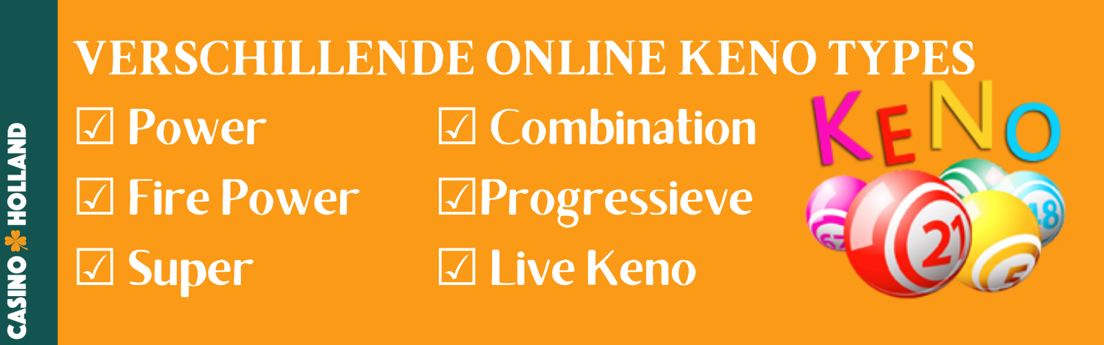 Varianten Online Keno