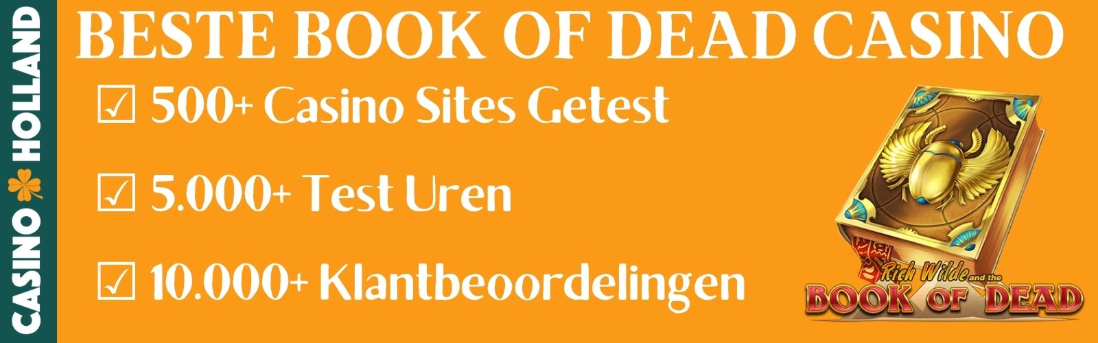 Book of Dead Casino Nederland