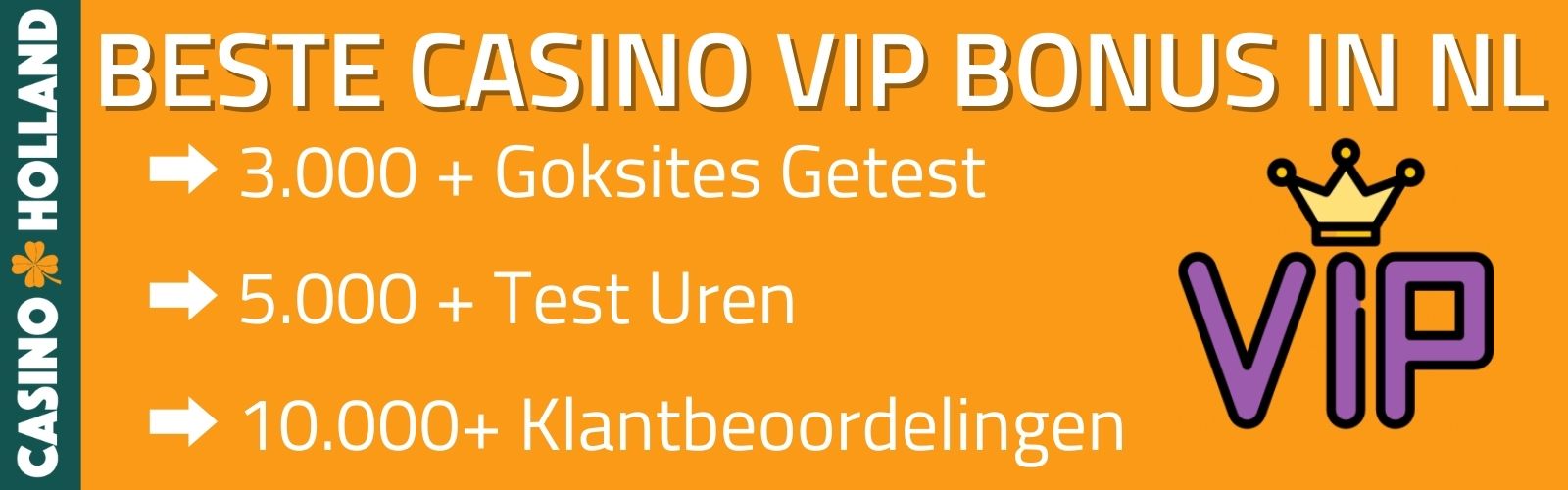 BESTE CASINO VIP BONUS IN NL