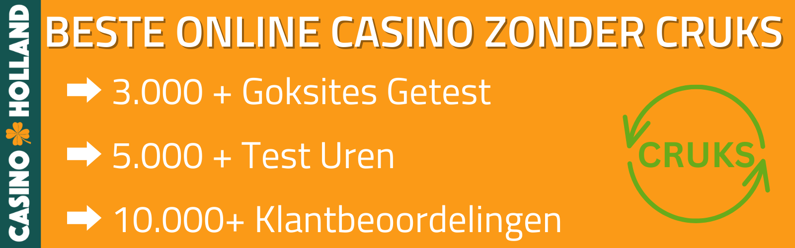 best online casino zonder cruks