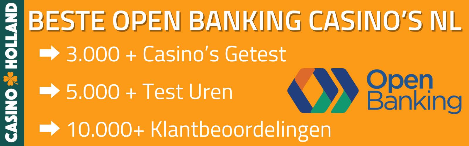 BESTE OPEN BANKING CASINO’S NL