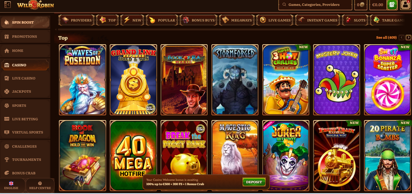 wild robin beoordeling